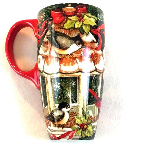 Lang Latte Mug Susan Winget Cardinal House New in Box - Picture 4 of 9